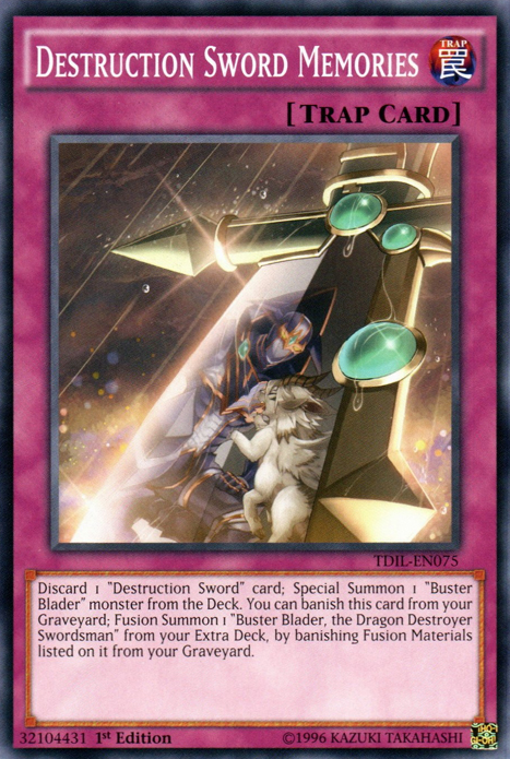 Destruction Sword Memories [TDIL-EN075] Common | Odin's Place