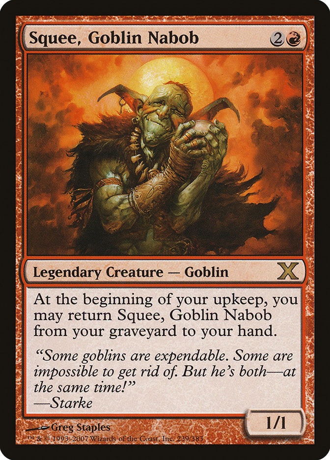 Squee, Goblin Nabob (239) [Tenth Edition] | Odin's Place