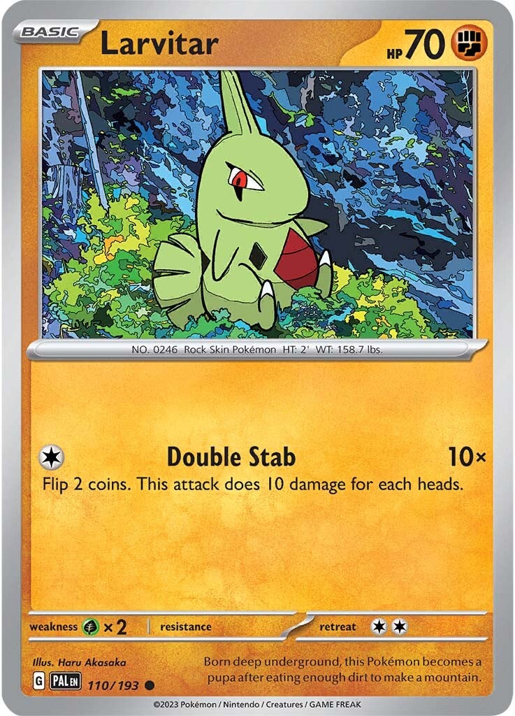 Larvitar (110/193) [Scarlet & Violet: Paldea Evolved] | Odin's Place
