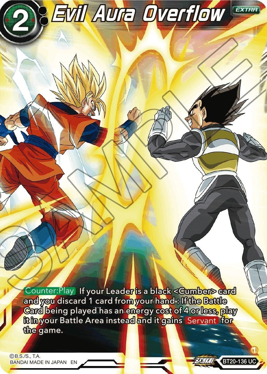 Evil Aura Overflow (BT20-136) [Power Absorbed] | Odin's Place