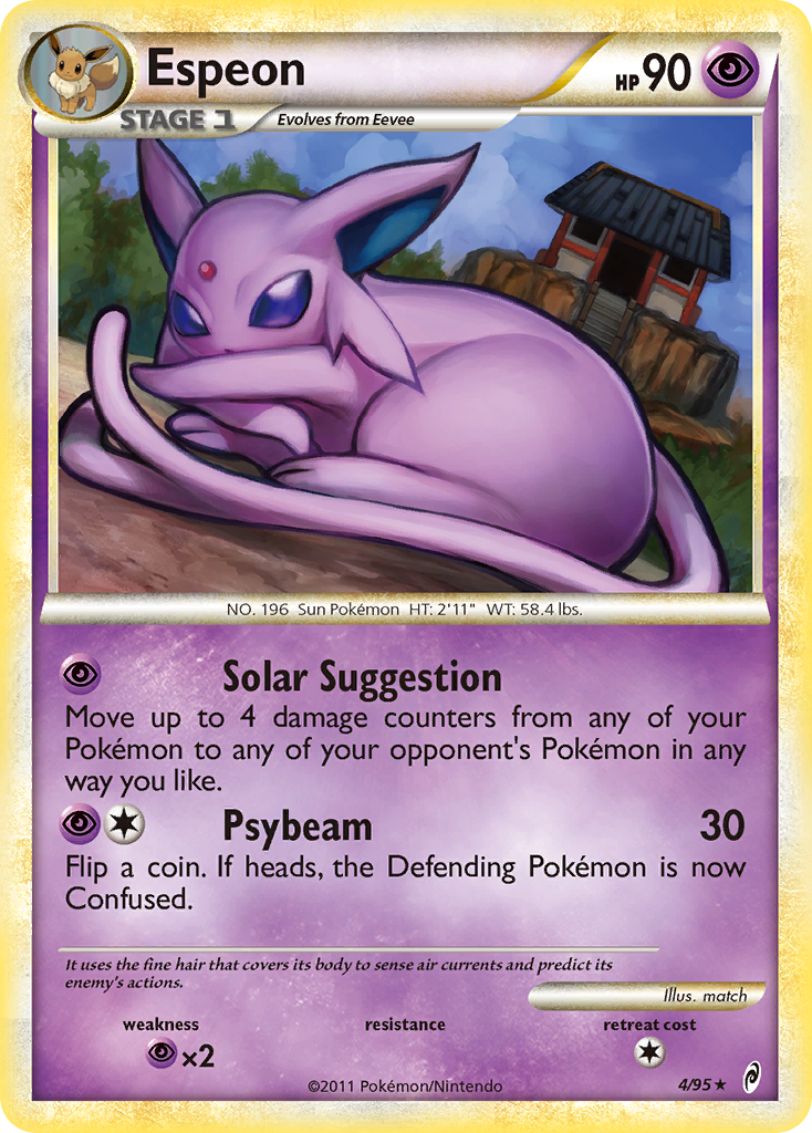 Espeon (4/95) [HeartGold & SoulSilver: Call of Legends] | Odin's Place