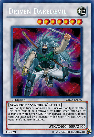 Driven Daredevil [ORCS-EN097] Secret Rare | Odin's Place