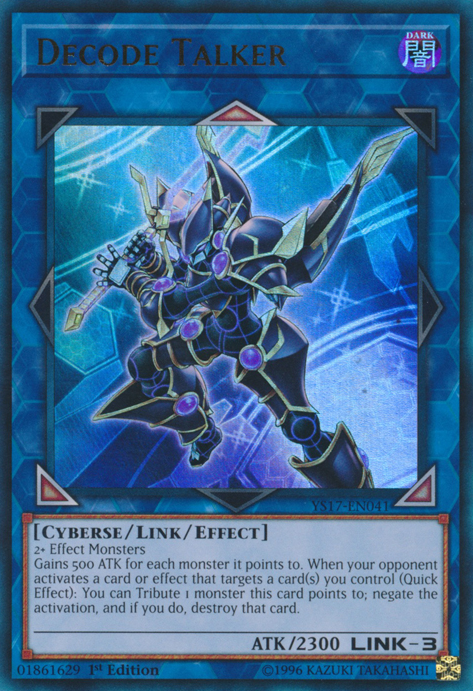 Decode Talker [YS17-EN041] Ultra Rare | Odin's Place