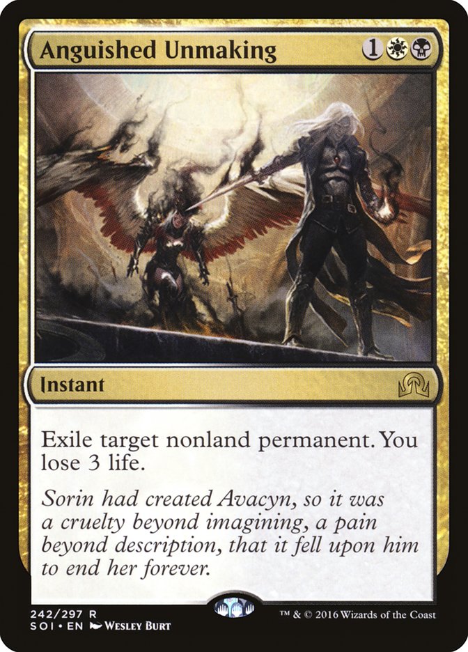 Anguished Unmaking (242) [Shadows over Innistrad] | Odin's Place