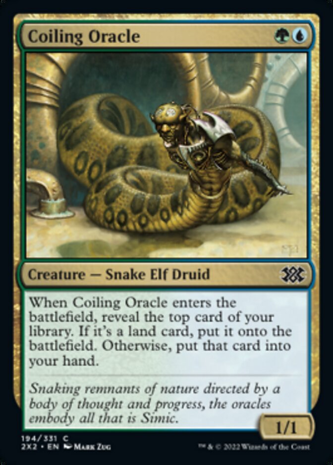 Coiling Oracle [Double Masters 2022] | Odin's Place