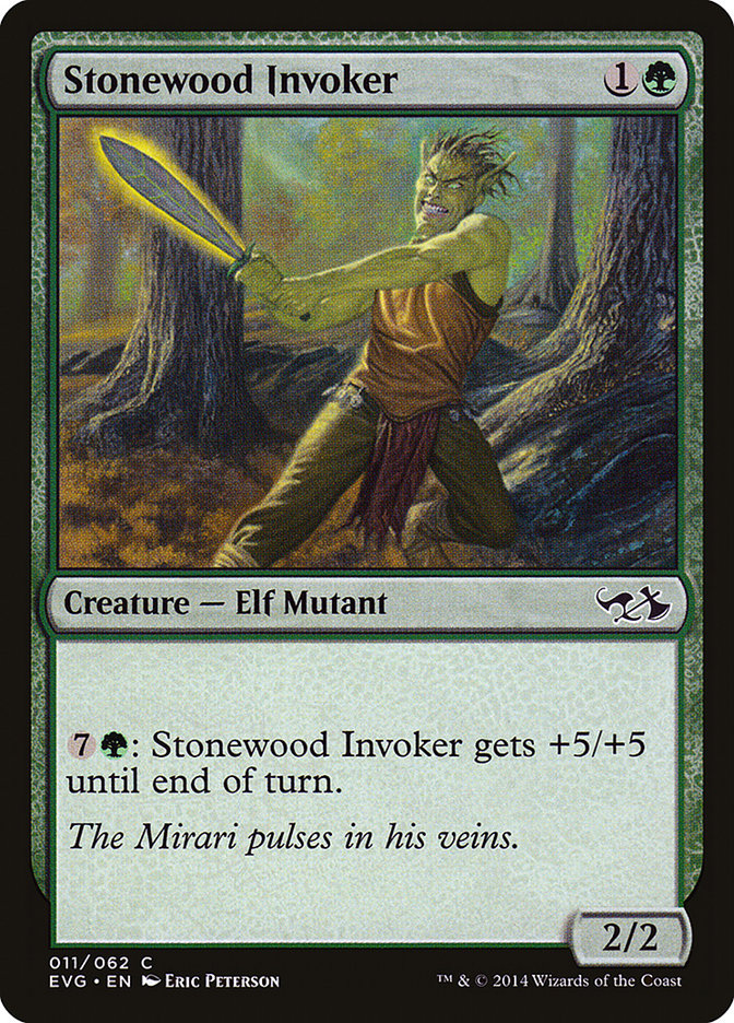 Stonewood Invoker (11) (Elves vs. Goblins) [Duel Decks Anthology] | Odin's Place