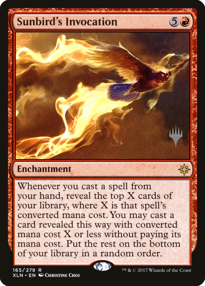 Sunbird's Invocation (Promo Pack) [Ixalan Promos] | Odin's Place