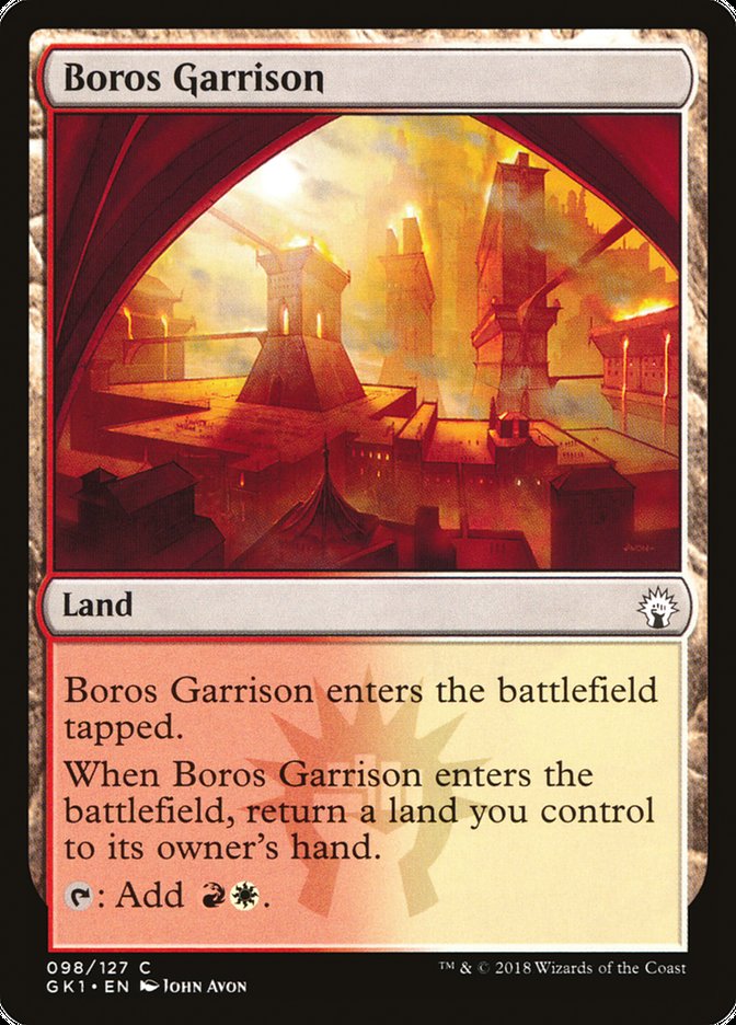 Boros Garrison (98) [Guilds of Ravnica Guild Kit] | Odin's Place