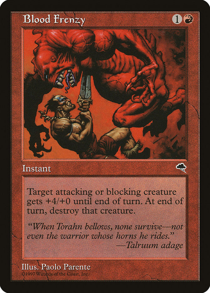 Blood Frenzy (164) [Tempest] | Odin's Place