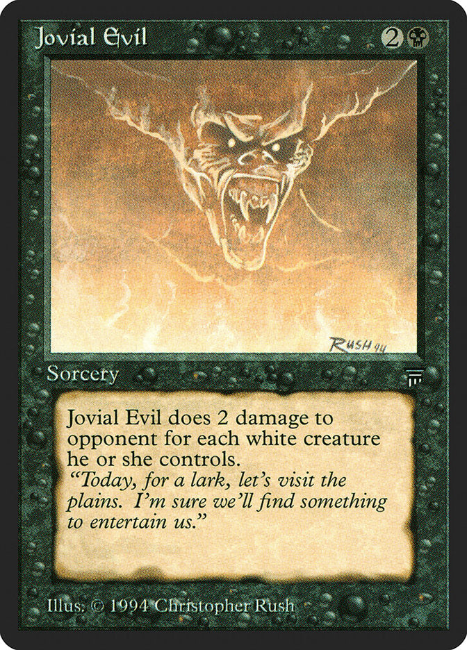 Jovial Evil (109) [Legends] | Odin's Place