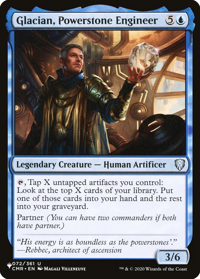 Glacian, Powerstone Engineer [The List] | Odin's Place