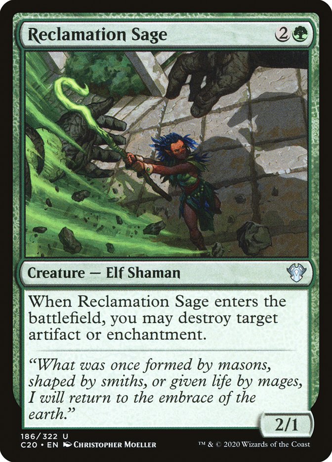 Reclamation Sage [Commander 2020] | Odin's Place