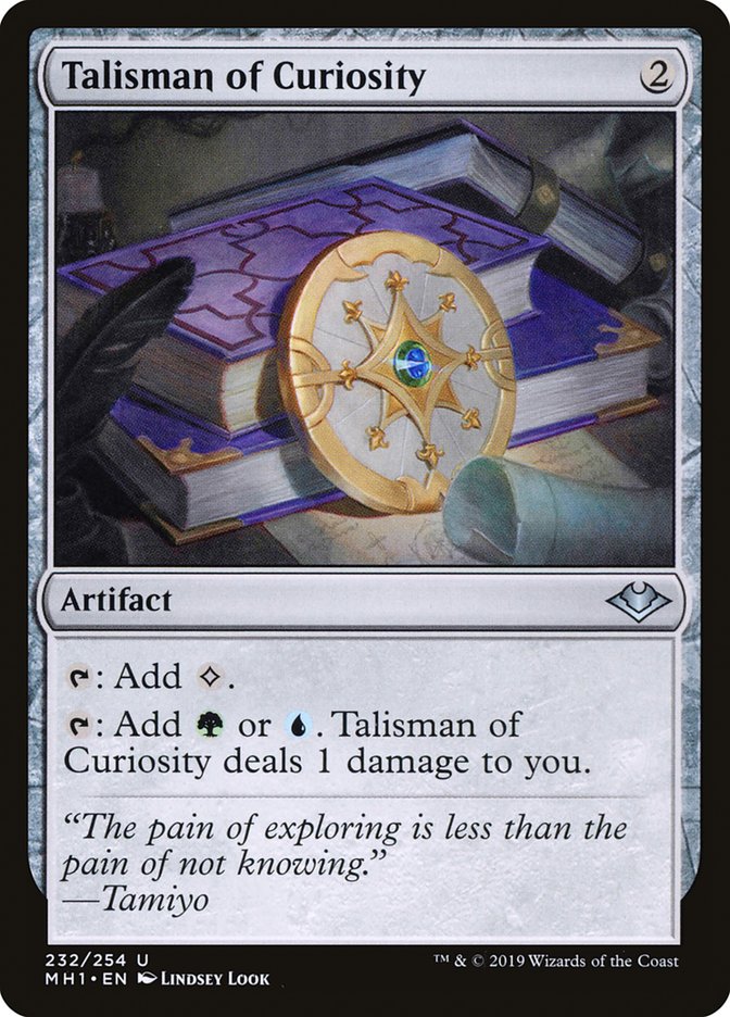 Talisman of Curiosity (232) [Modern Horizons] | Odin's Place