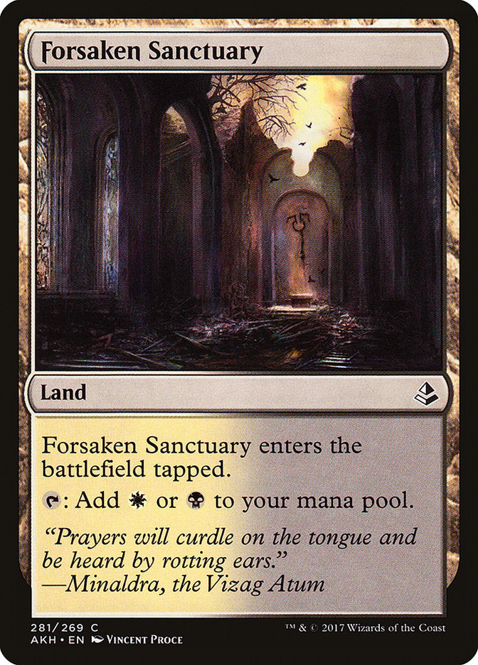 Forsaken Sanctuary (281) [Amonkhet] | Odin's Place