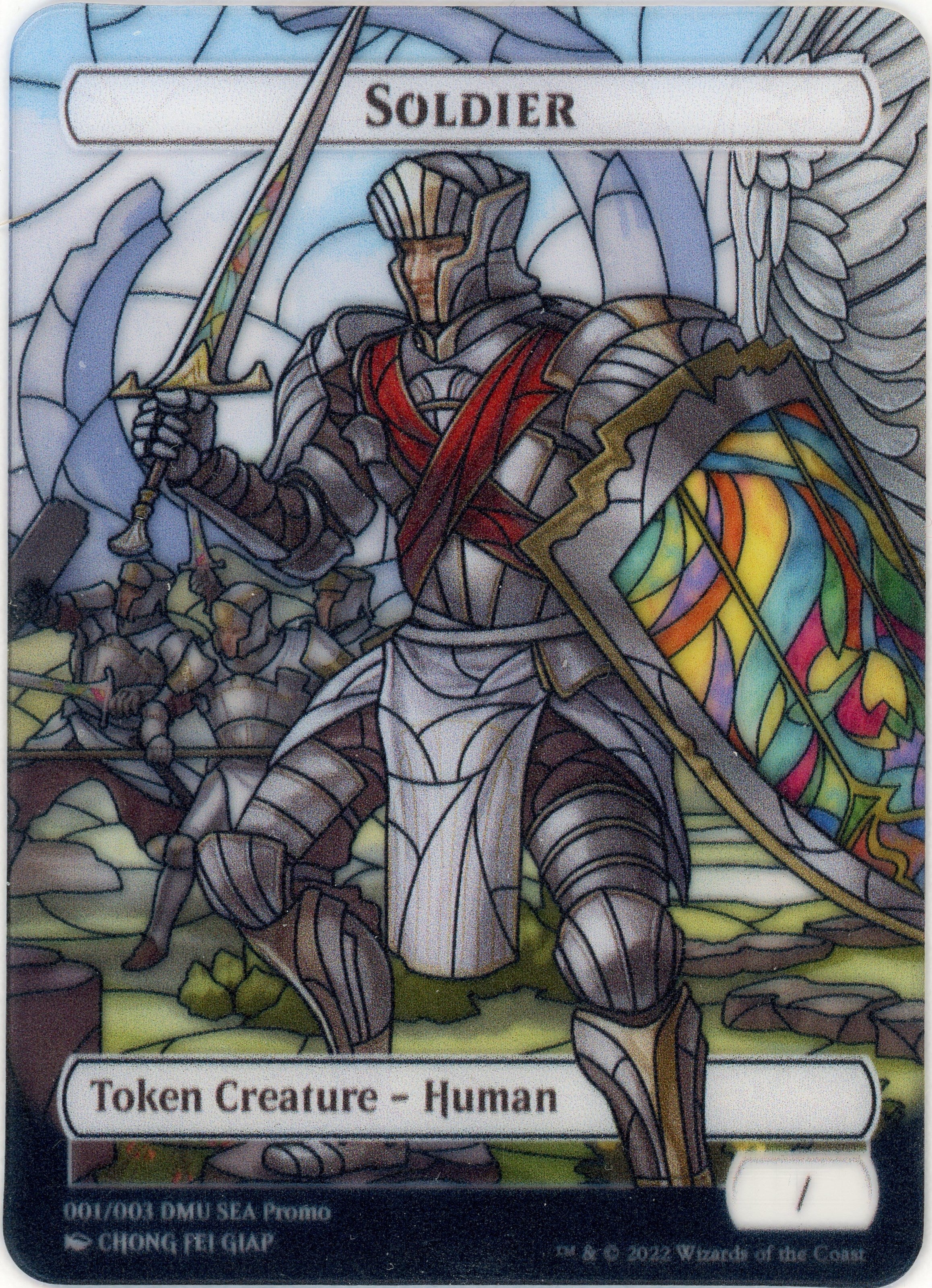 Soldier Token (SEA Exclusive) [Dominaria United Tokens] | Odin's Place