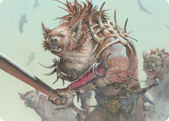 Gnoll Art Card [Dungeons & Dragons: Adventures in the Forgotten Realms Art Series] | Odin's Place