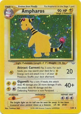 Ampharos (1/64) [Neo Revelation Unlimited] | Odin's Place