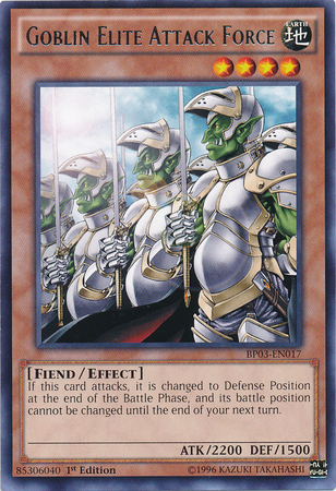 Goblin Elite Attack Force [BP03-EN017] Rare | Odin's Place