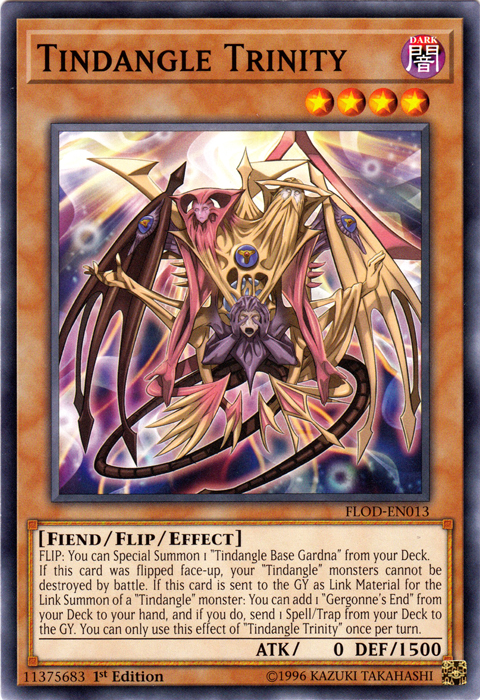 Tindangle Trinity [FLOD-EN013] Common | Odin's Place