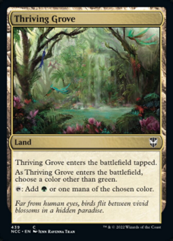 Thriving Grove [Streets of New Capenna Commander] | Odin's Place