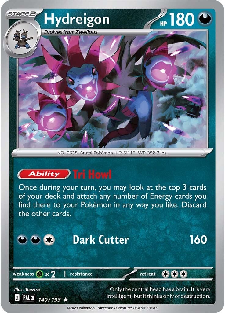 Hydreigon (140/193) [Scarlet & Violet: Paldea Evolved] | Odin's Place