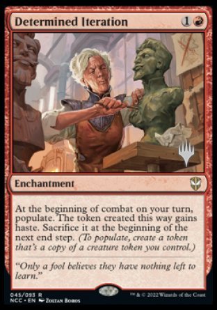 Determined Iteration (Promo Pack) [Streets of New Capenna Commander Promos] | Odin's Place