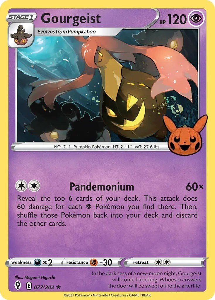 Gourgeist (077/203) [Trick or Trade] | Odin's Place