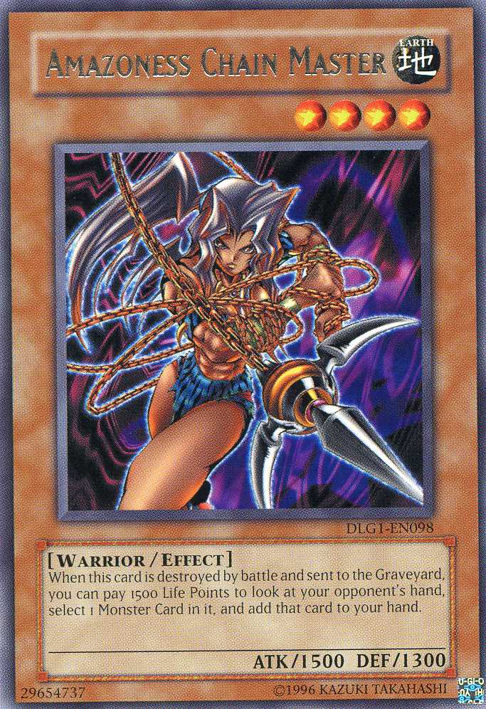 Amazoness Chain Master [DLG1-EN098] Rare | Odin's Place