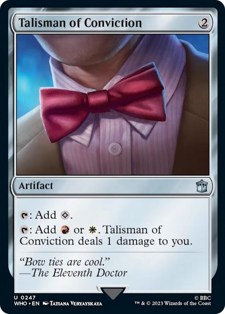 Talisman of Conviction [Doctor Who] | Odin's Place