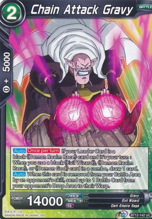 Chain Attack Gravy (BT12-142) [Vicious Rejuvenation] | Odin's Place