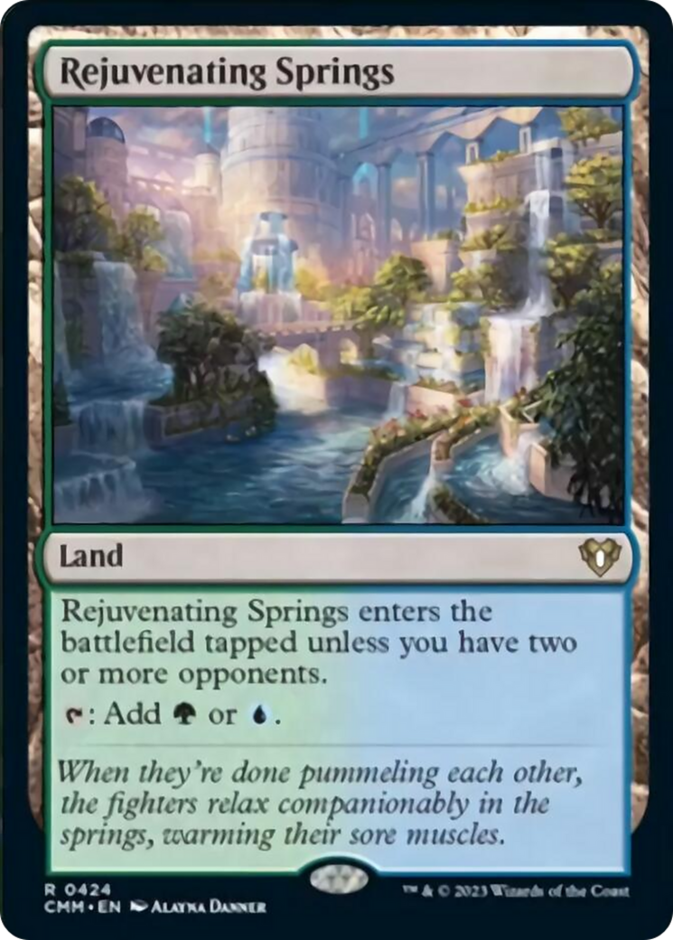Rejuvenating Springs [Commander Masters] | Odin's Place