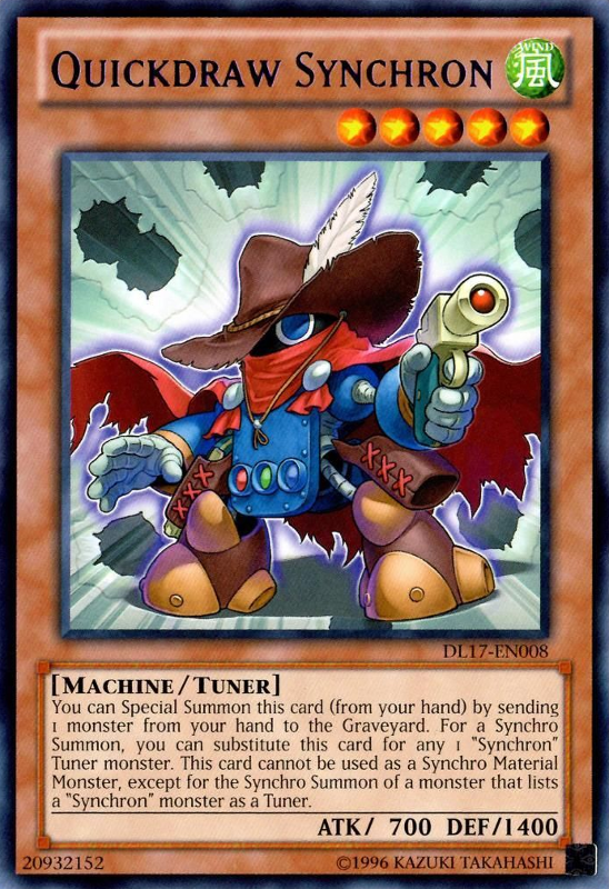 Quickdraw Synchron (Purple) [DL17-EN008] Rare | Odin's Place