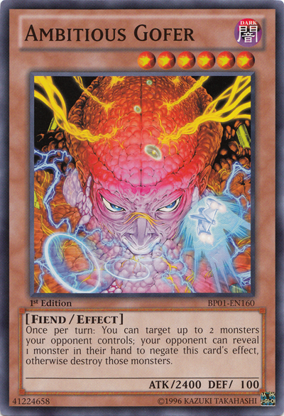 Ambitious Gofer [BP01-EN160] Common | Odin's Place