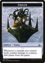 Vraska Emblem // Human Double-Sided Token [Challenger Decks 2020 Tokens] | Odin's Place