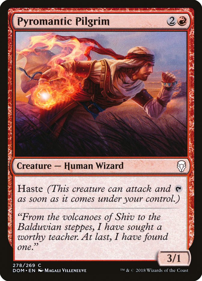 Pyromantic Pilgrim (278) [Dominaria] | Odin's Place