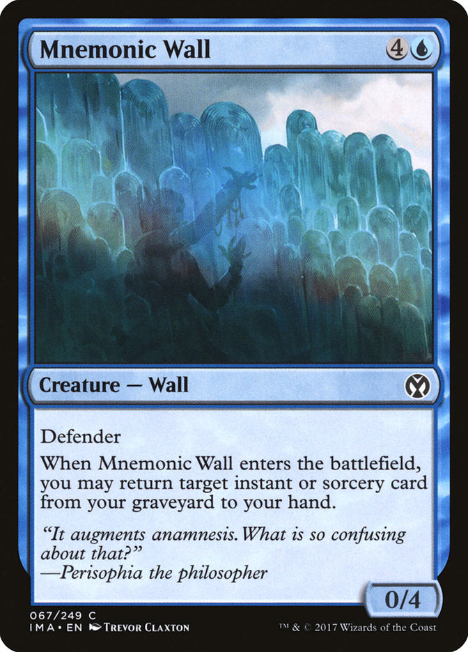 Mnemonic Wall (67) [Iconic Masters] | Odin's Place