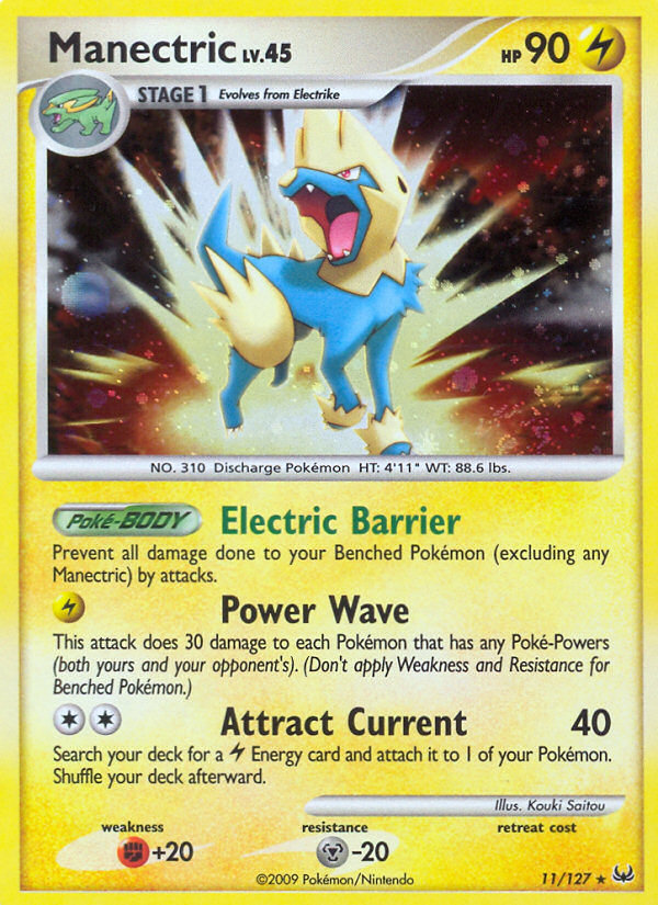 Manectric (11/127) [Platinum: Base Set] | Odin's Place