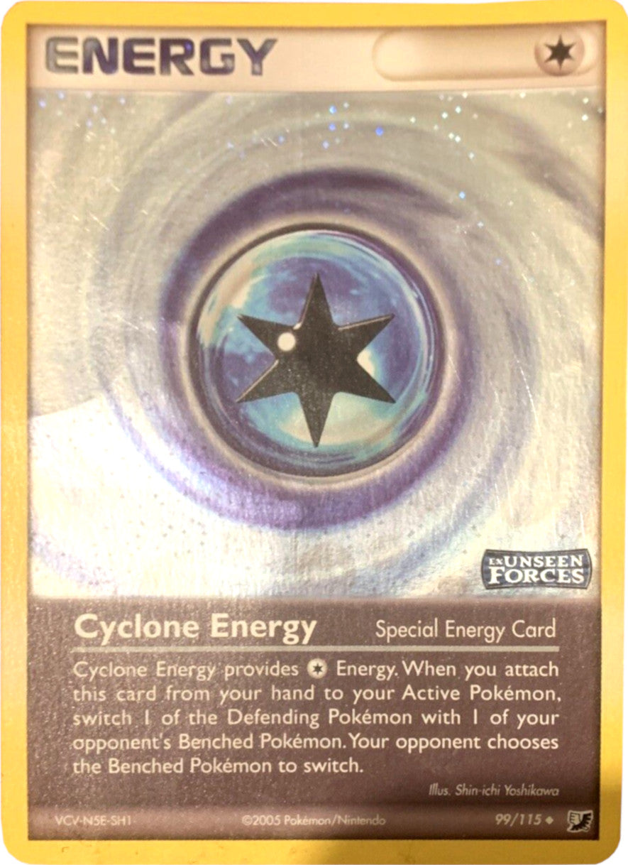 Cyclone Energy (99/115) (Stamped) [EX: Unseen Forces] | Odin's Place