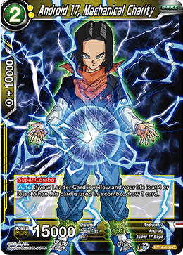 Android 17, Mechanical Charity (BT14-108) [Cross Spirits] | Odin's Place