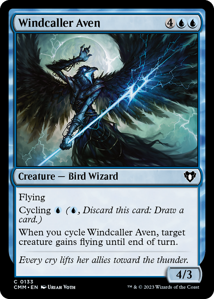 Windcaller Aven [Commander Masters] | Odin's Place