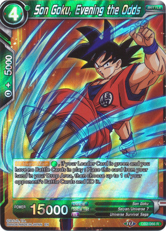 Son Goku, Evening the Odds (DB2-066) [Divine Multiverse] | Odin's Place