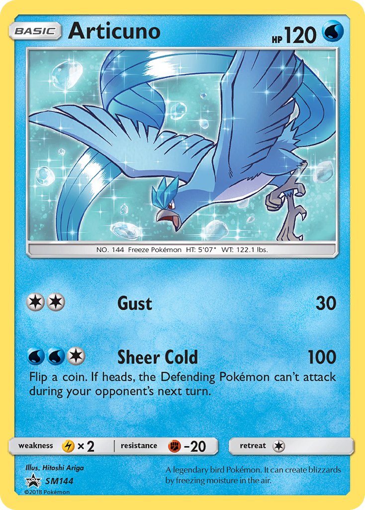 Articuno (SM144) [Sun & Moon: Black Star Promos] | Odin's Place