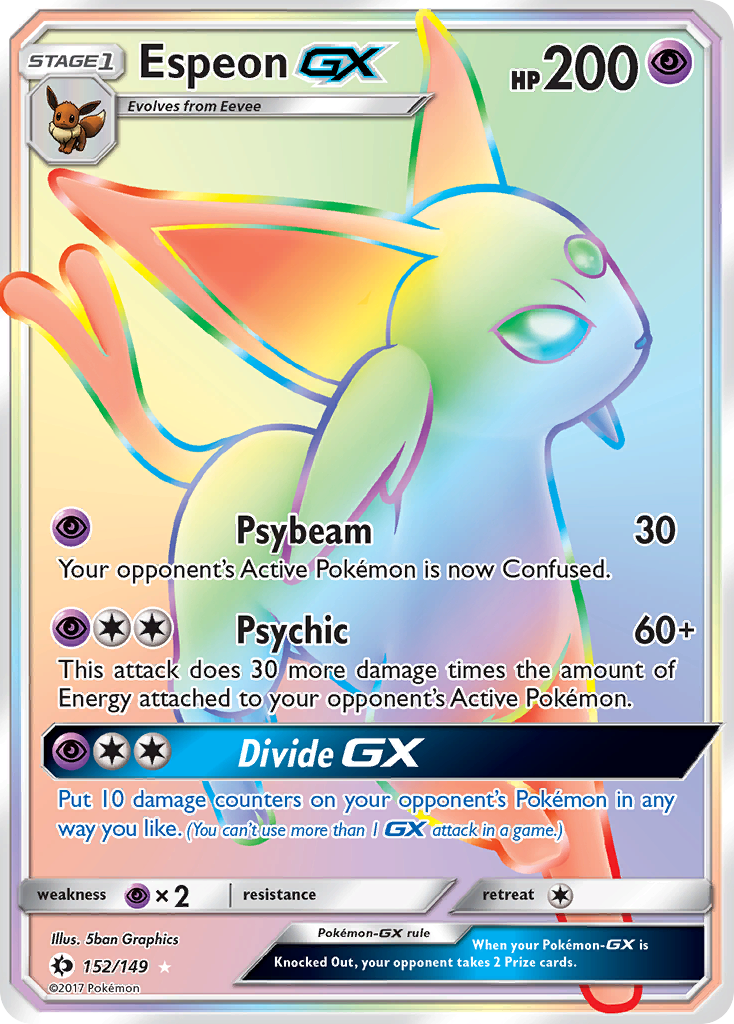 Espeon GX (152/149) [Sun & Moon: Base Set] | Odin's Place