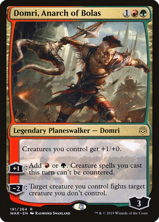 Domri, Anarch of Bolas (191) [War of the Spark] | Odin's Place