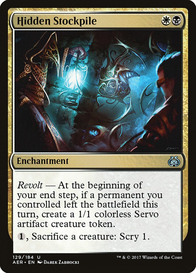 Hidden Stockpile (129) [Aether Revolt] | Odin's Place