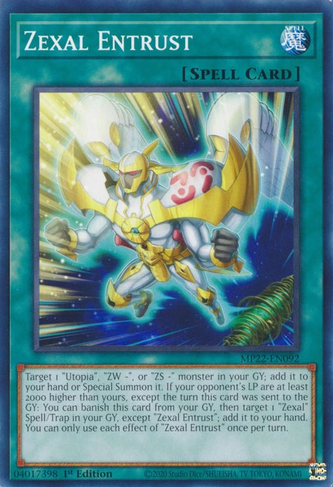 Zexal Entrust [MP22-EN092] Common | Odin's Place