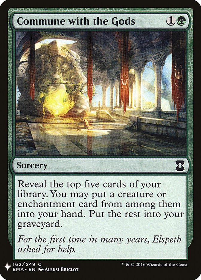 Commune with the Gods [Mystery Booster] | Odin's Place