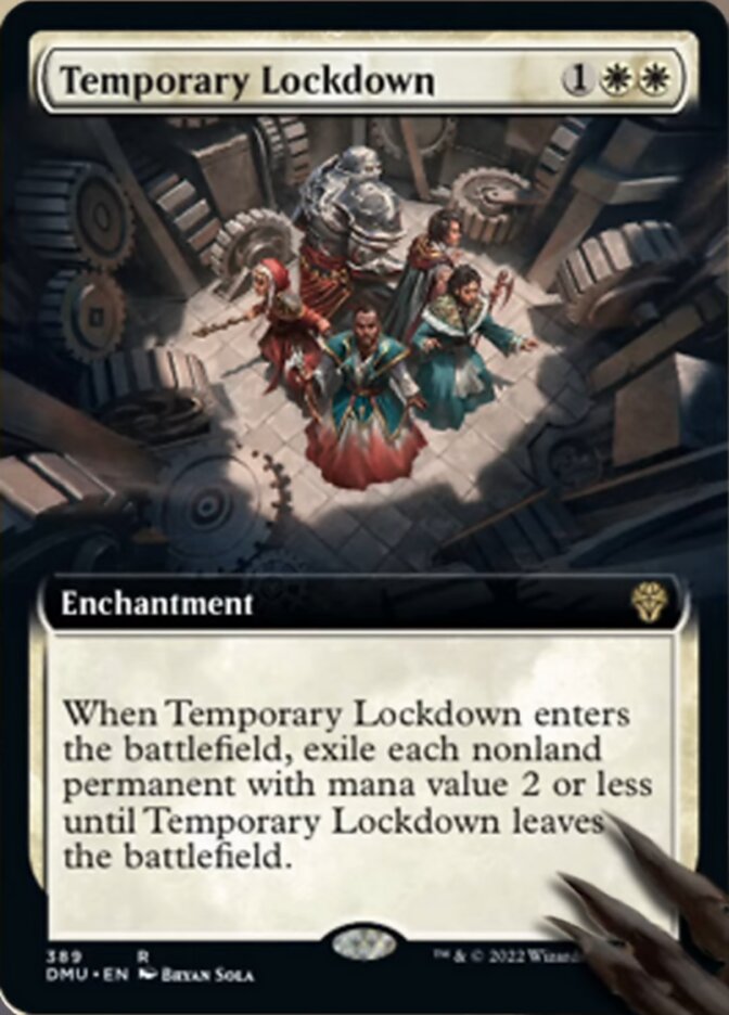 Temporary Lockdown (Extended Art) [Dominaria United] | Odin's Place
