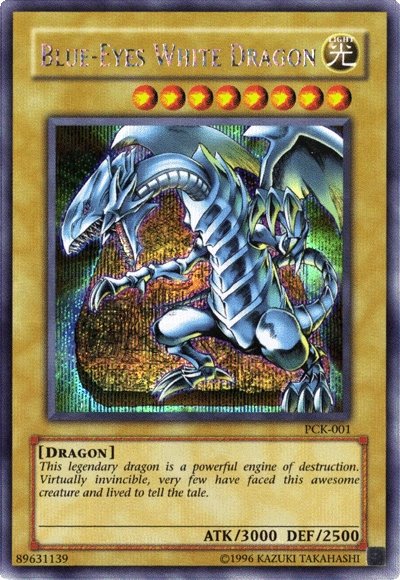 Blue-Eyes White Dragon (Power of Chaos: Kaiba the Revenge) [PCK-001] Secret Rare | Odin's Place