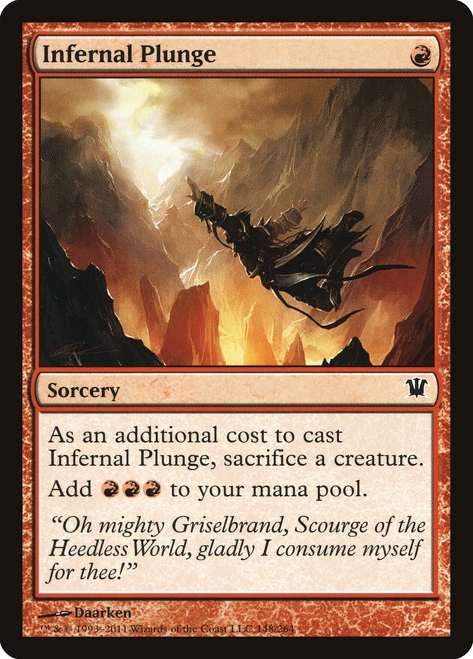 Infernal Plunge (148) [Innistrad] | Odin's Place